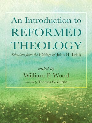 cover image of An Introduction to Reformed Theology